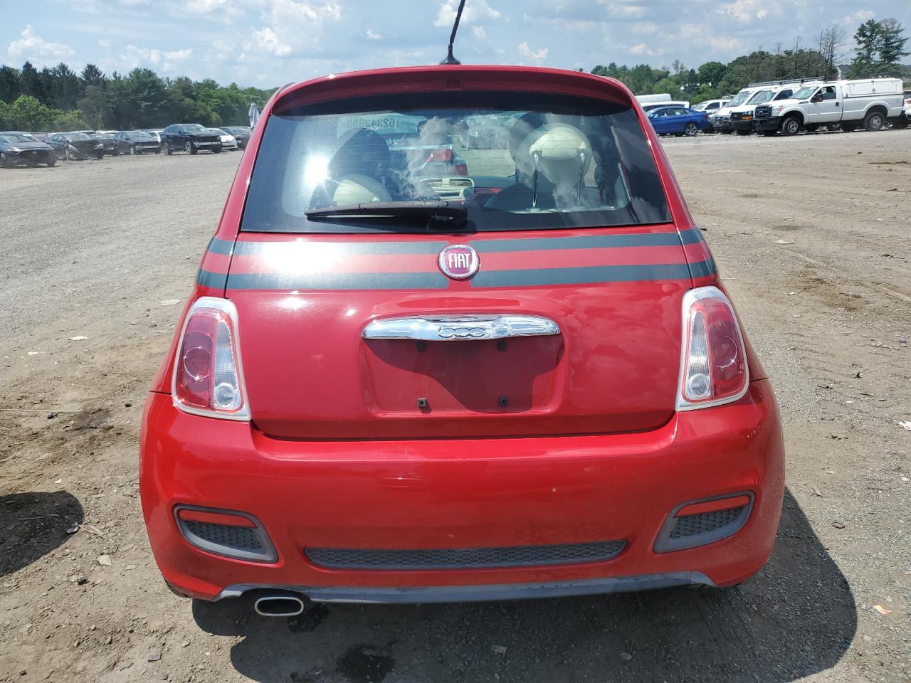 2015 Fiat 500 Sport VIN: 3C3CFFBR8FT594718 Lot: 62343955