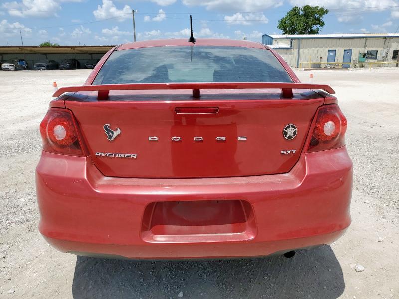  DODGE AVENGER 2013 Czerwony
