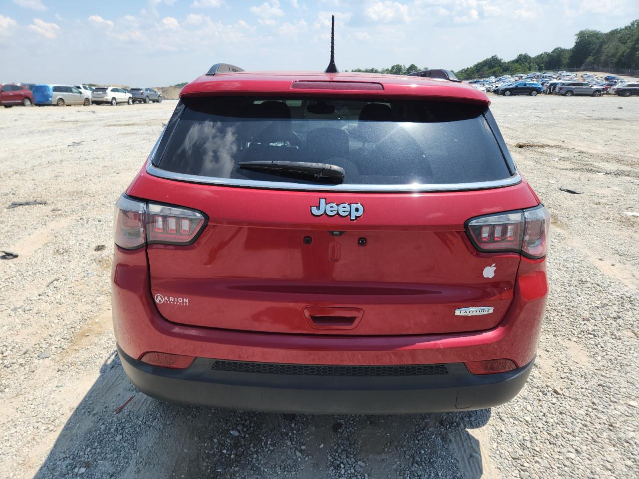 2019 Jeep Compass Latitude VIN: 3C4NJCBB7KT636407 Lot: 64119685