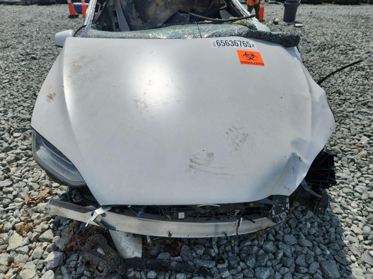 2022 Tesla Model X VIN: 7SAXCBE66NF340280 Lot: 65636765