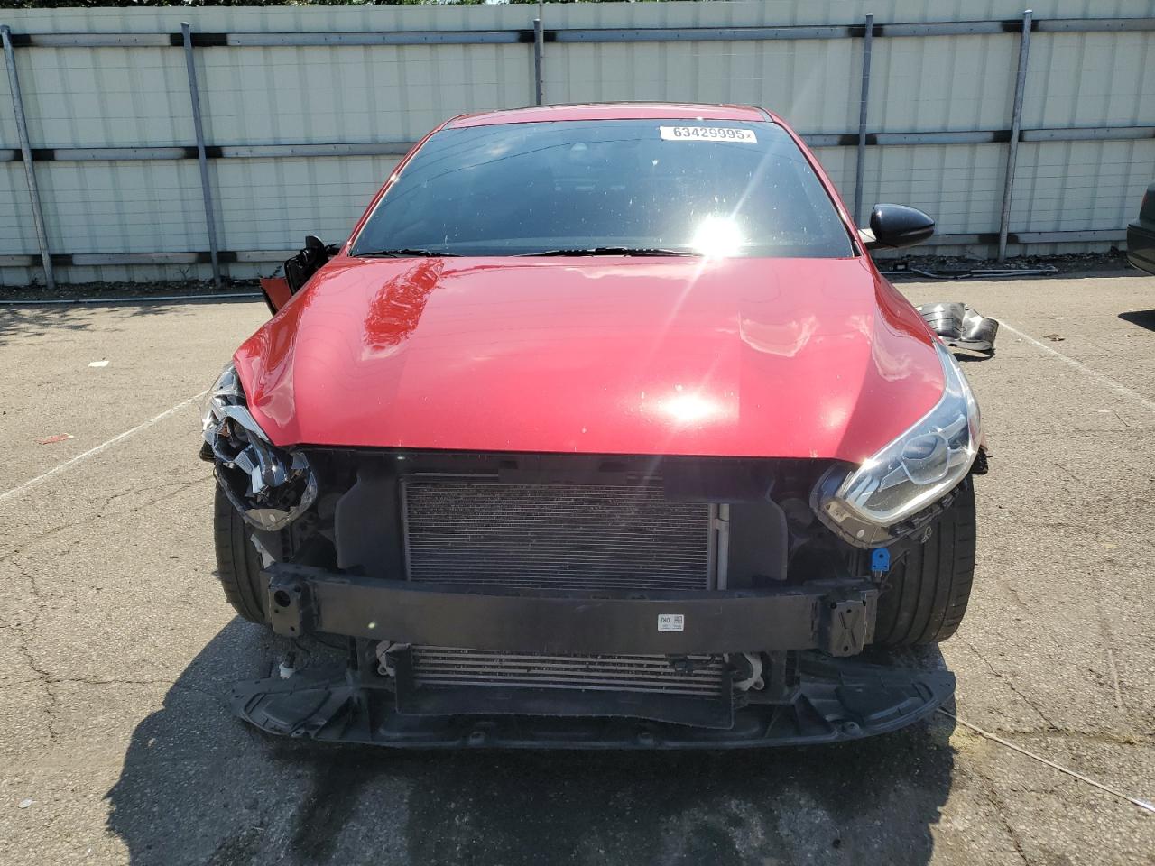 2021 Kia Forte Gt VIN: 3KPF44ACXME371887 Lot: 63429995