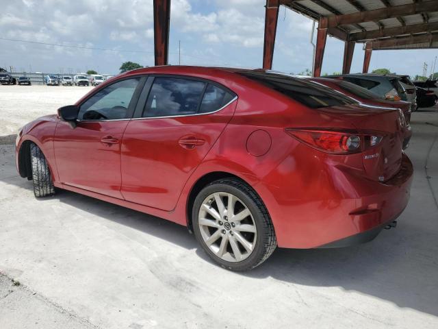  MAZDA 3 2017 Red