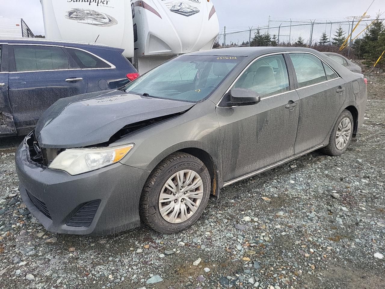 2012 Toyota Camry Base grey sedan gas 4T1BF1FK9CU608940 photo #1