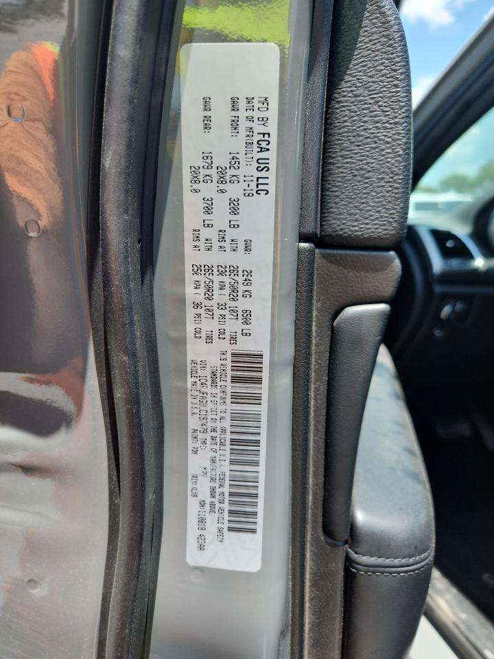 2020 Jeep Grand Cherokee Laredo VIN: 1C4RJFAG9LC197479 Lot: 64566615