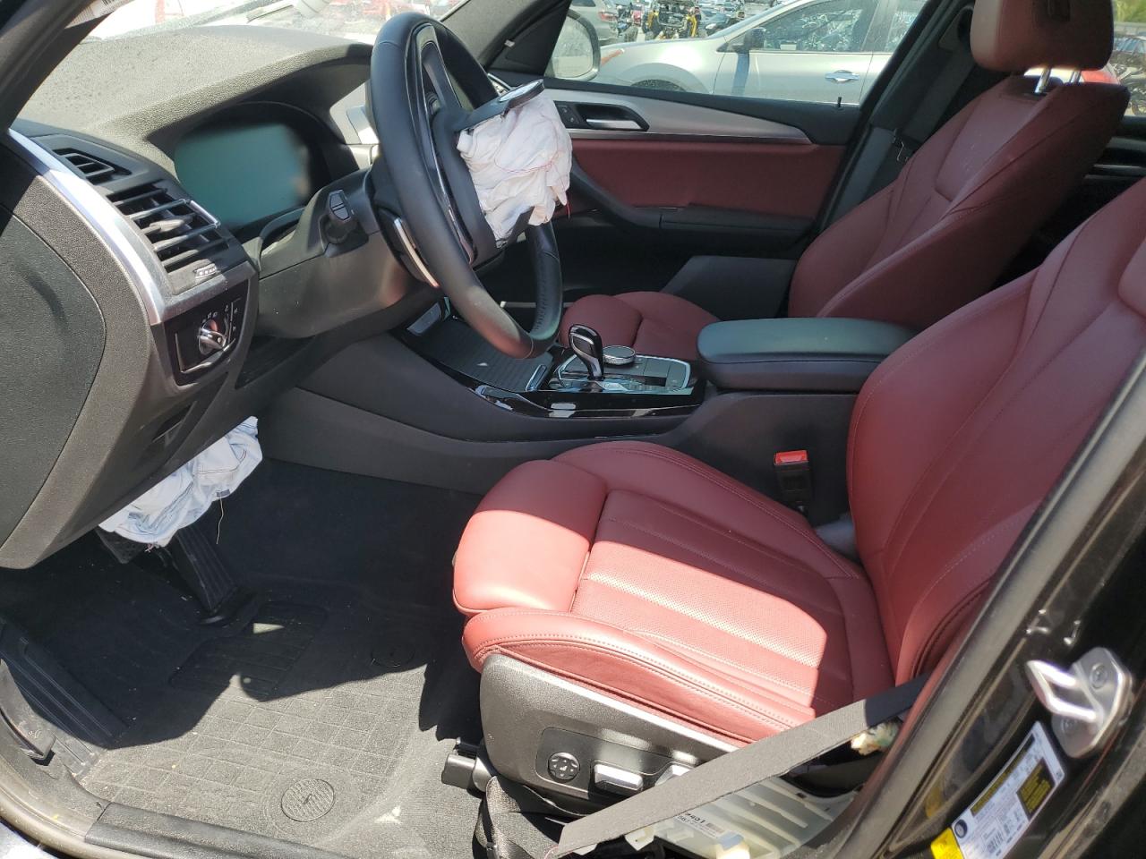 2023 BMW X3 Sdrive30I VIN: 5UX43DP03P9T08323 Lot: 64140655