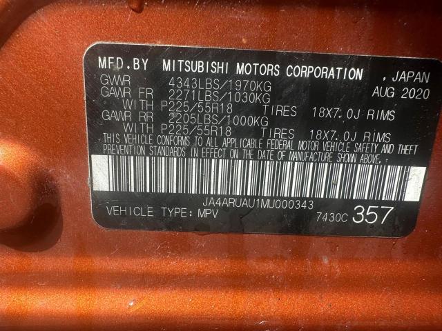 2021 MITSUBISHI OUTLANDER SPORT ES  