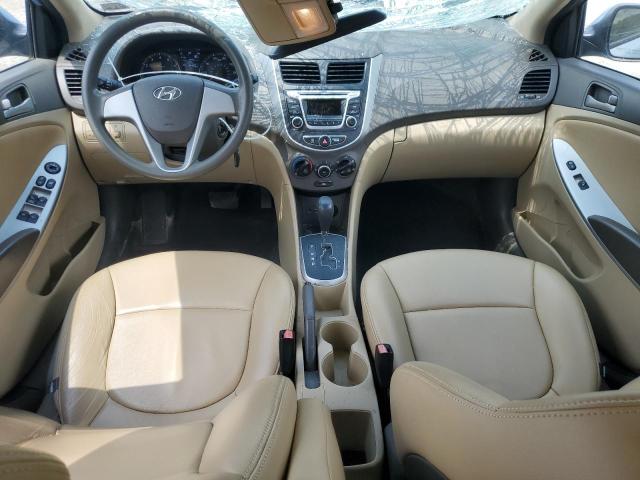  HYUNDAI ACCENT 2014 Granatowy