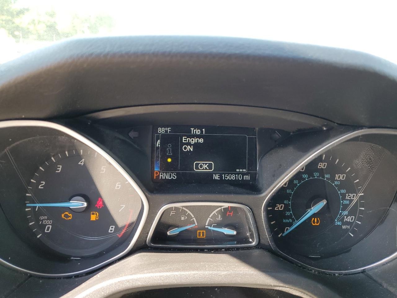 2014 Ford Focus Titanium VIN: 1FADP3N29EL411384 Lot: 61713725