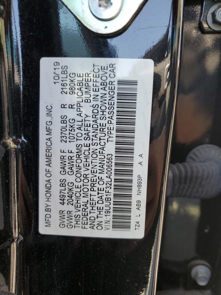 19uub1f32la006563 19UUB1F32LA006563 2020 Acura Tlx