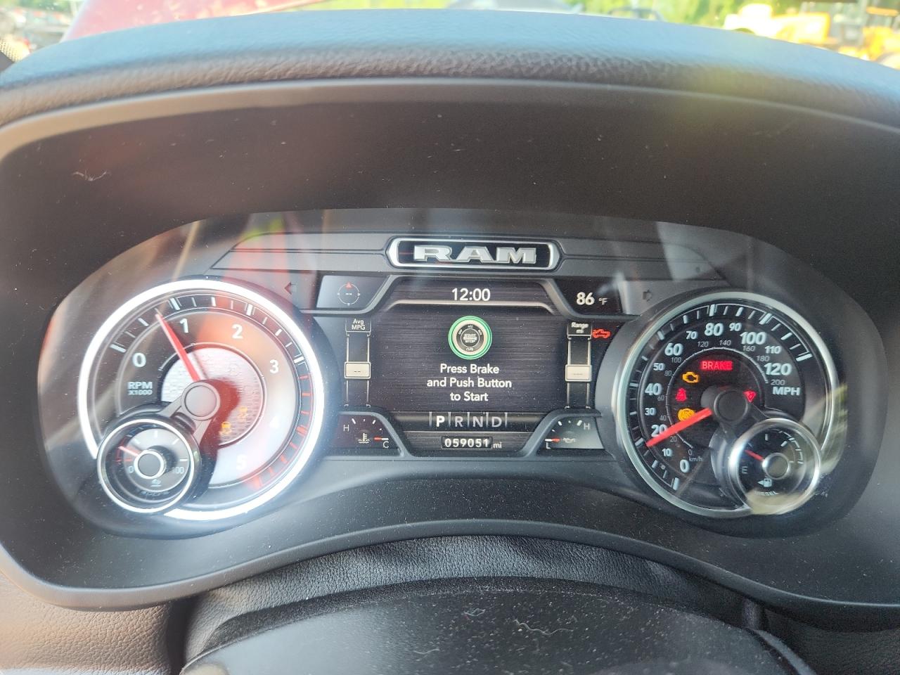 2019 Ram 2500 Big Horn VIN: 3C6UR5DL8KG589880 Lot: 63392875