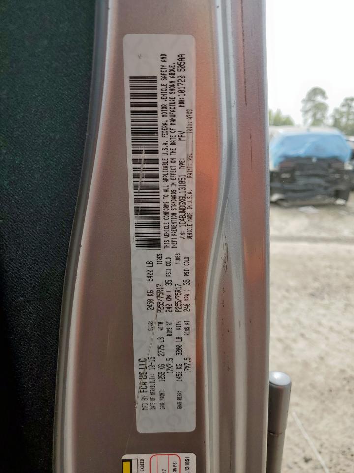 2016 Jeep Wrangler Unlimited Sport VIN: 1C4BJWDGXGL131851 Lot: 65431195