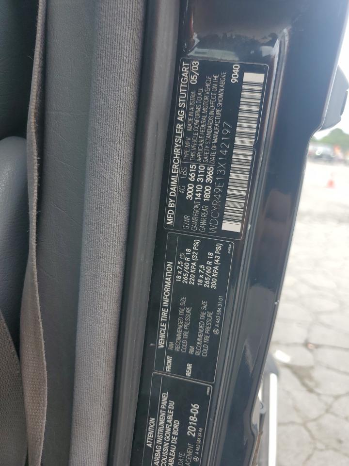 WDCYR49E13X142197 2003 Mercedes-Benz G 500