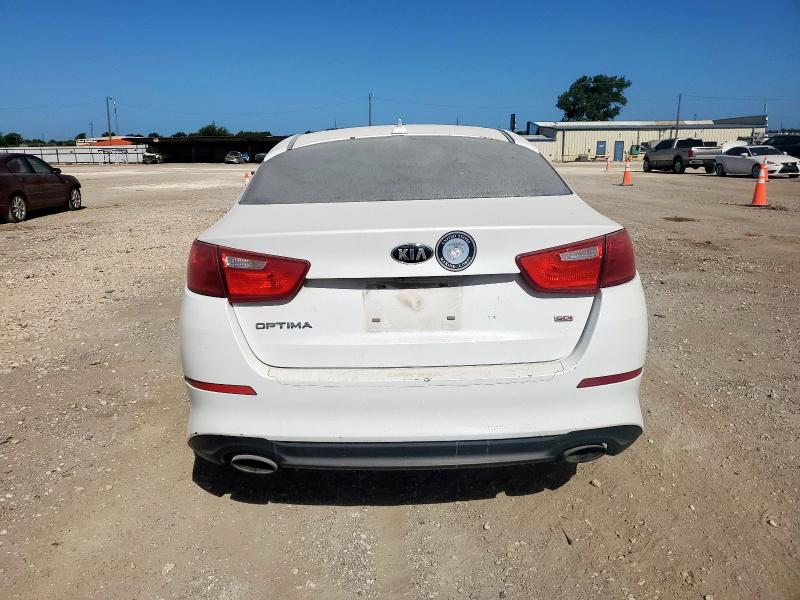  KIA OPTIMA 2014 White