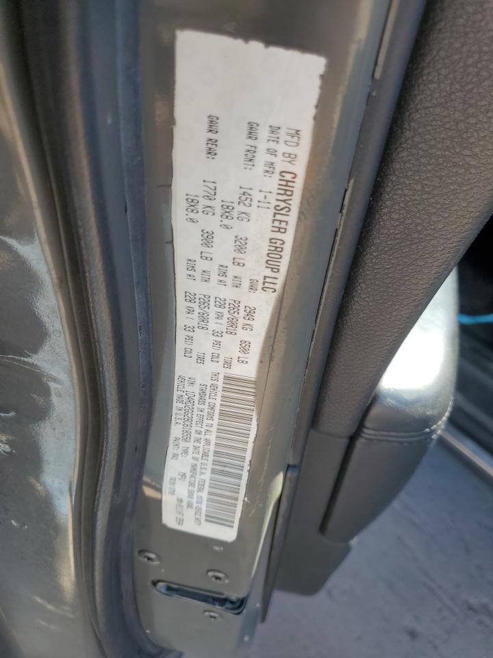 2011 Dodge Durango Express VIN: 1D4RD2GG2BC618550 Lot: 65228855