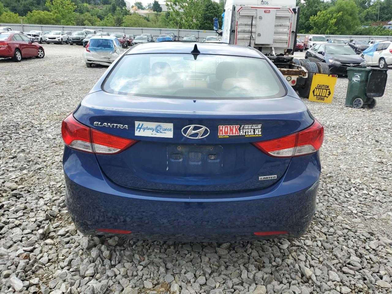 2013 Hyundai Elantra Gls VIN: KMHDH4AE9DU797161 Lot: 64624825