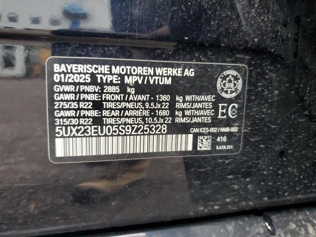 2025 BMW X5 XDRIVE40I  