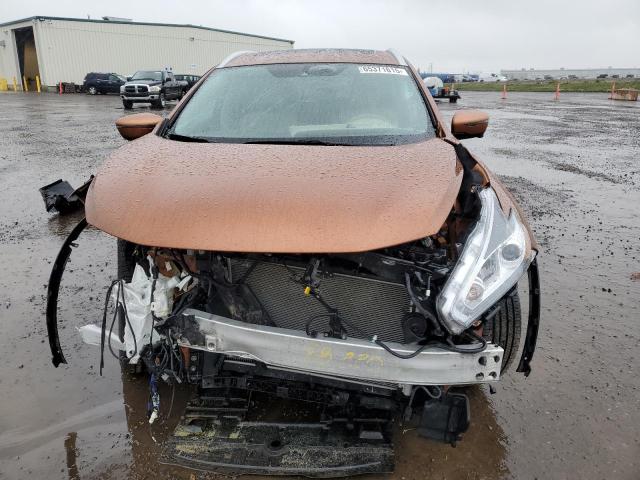  NISSAN MURANO 2018 Pomarańczowy