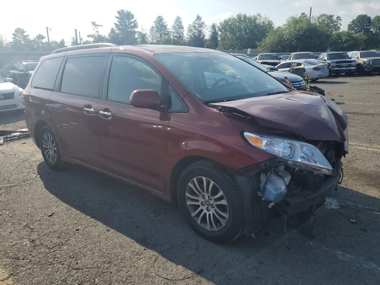 2020 Toyota Sienna Xle VIN: 5TDYZ3DC6LS054533 Lot: 66118165