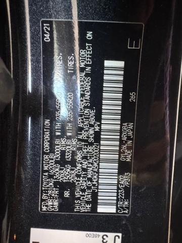 2021 LEXUS RX 450H L  