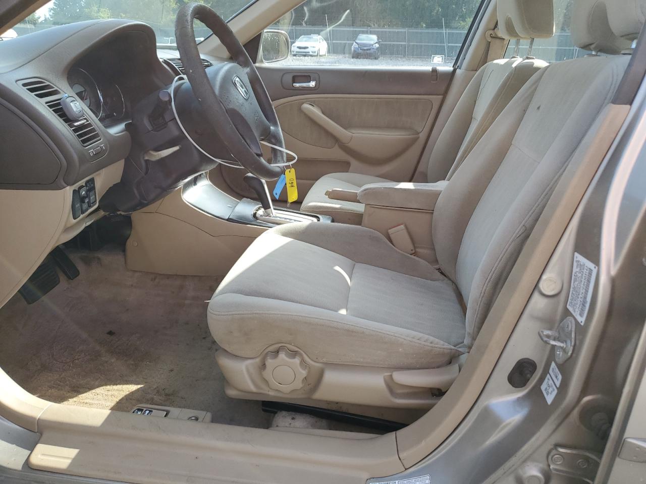 2003 Honda Civic Ex VIN: 2HGES26703H503142 Lot: 63656305