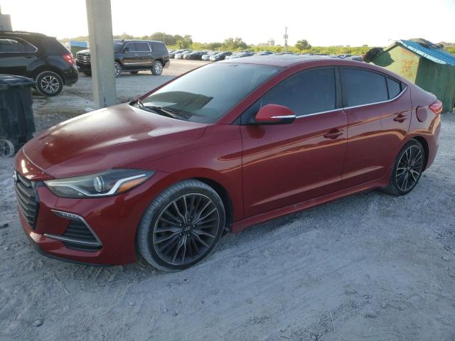  HYUNDAI ELANTRA 2018 Red