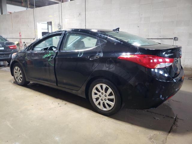  HYUNDAI ELANTRA 2012 Черный