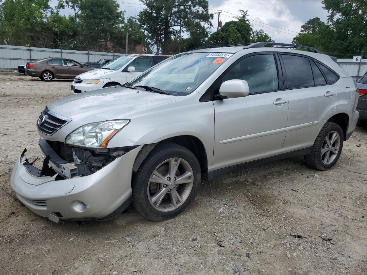 2007 Lexus Rx 400H VIN: JTJHW31U472008909 Lot: 64333535