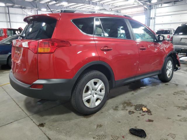  TOYOTA RAV4 2015 Czerwony