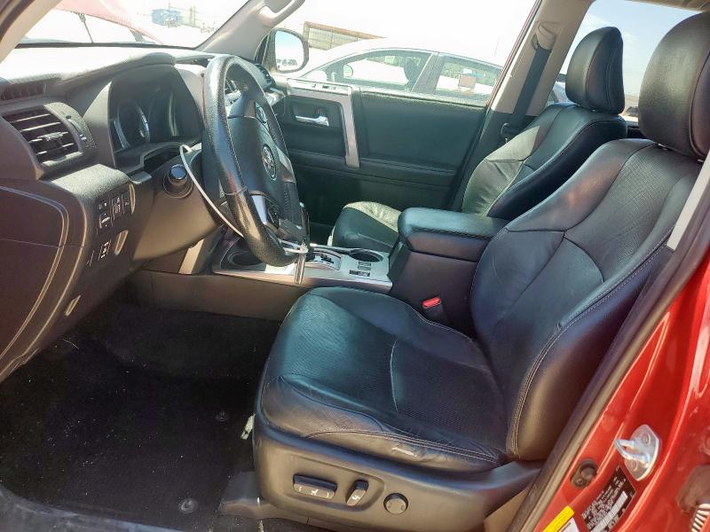  TOYOTA 4RUNNER 2015 Czerwony