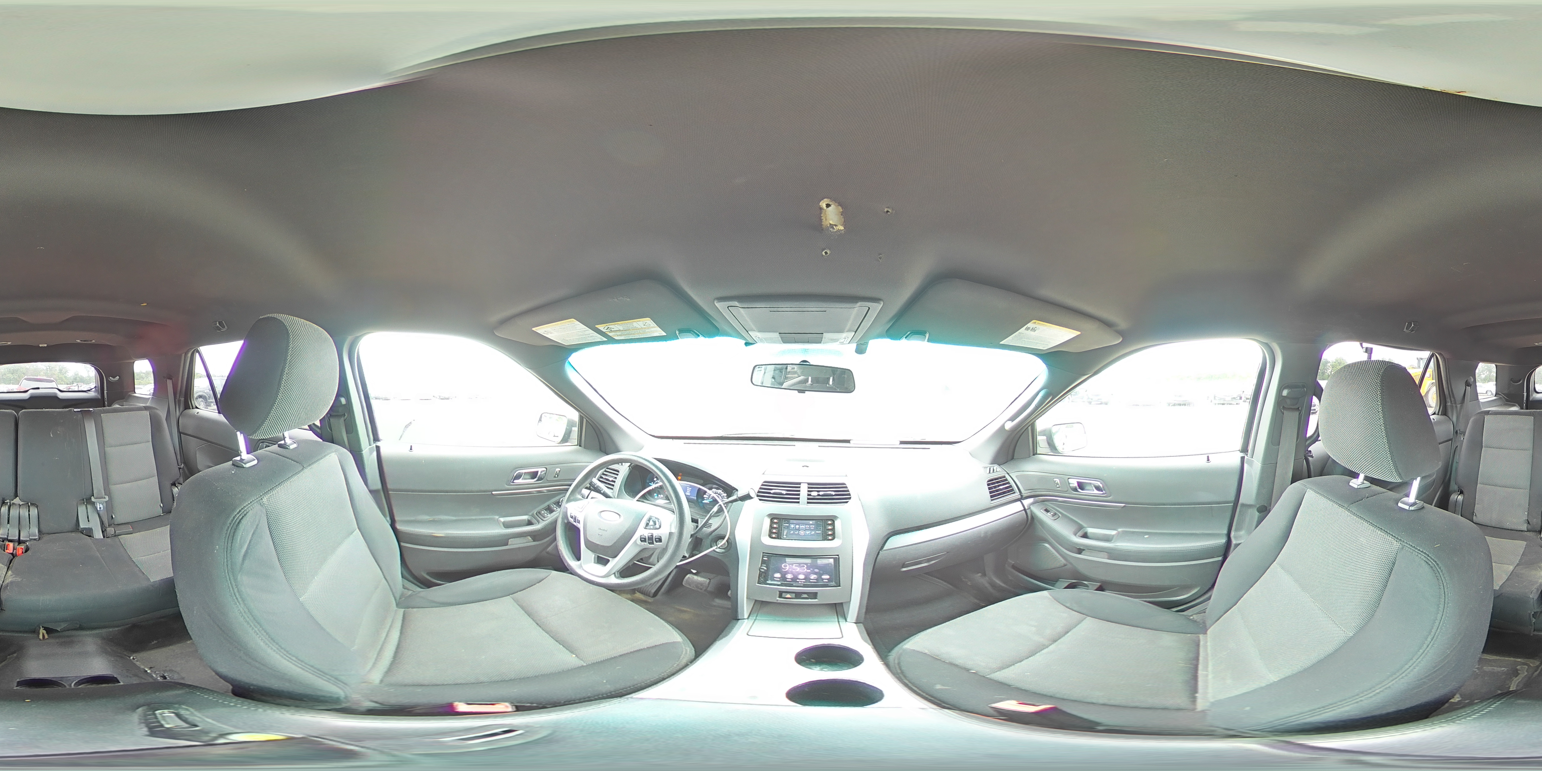 2013 Ford Explorer Police Interceptor VIN: 1FM5K8AR3DGA88952 Lot: 66774855