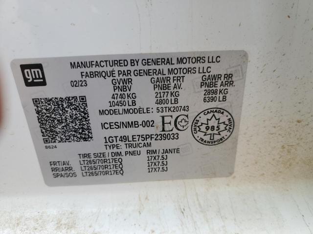 2023 GMC SIERRA K2500 HEAVY DUTY  