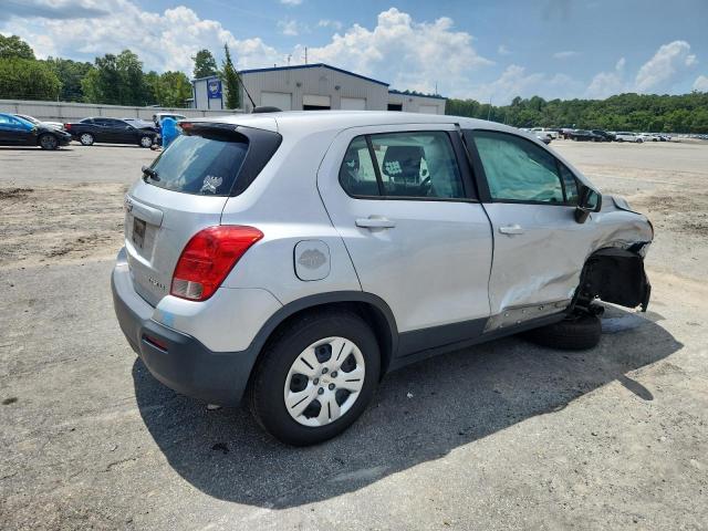  CHEVROLET TRAX 2015 Srebrny