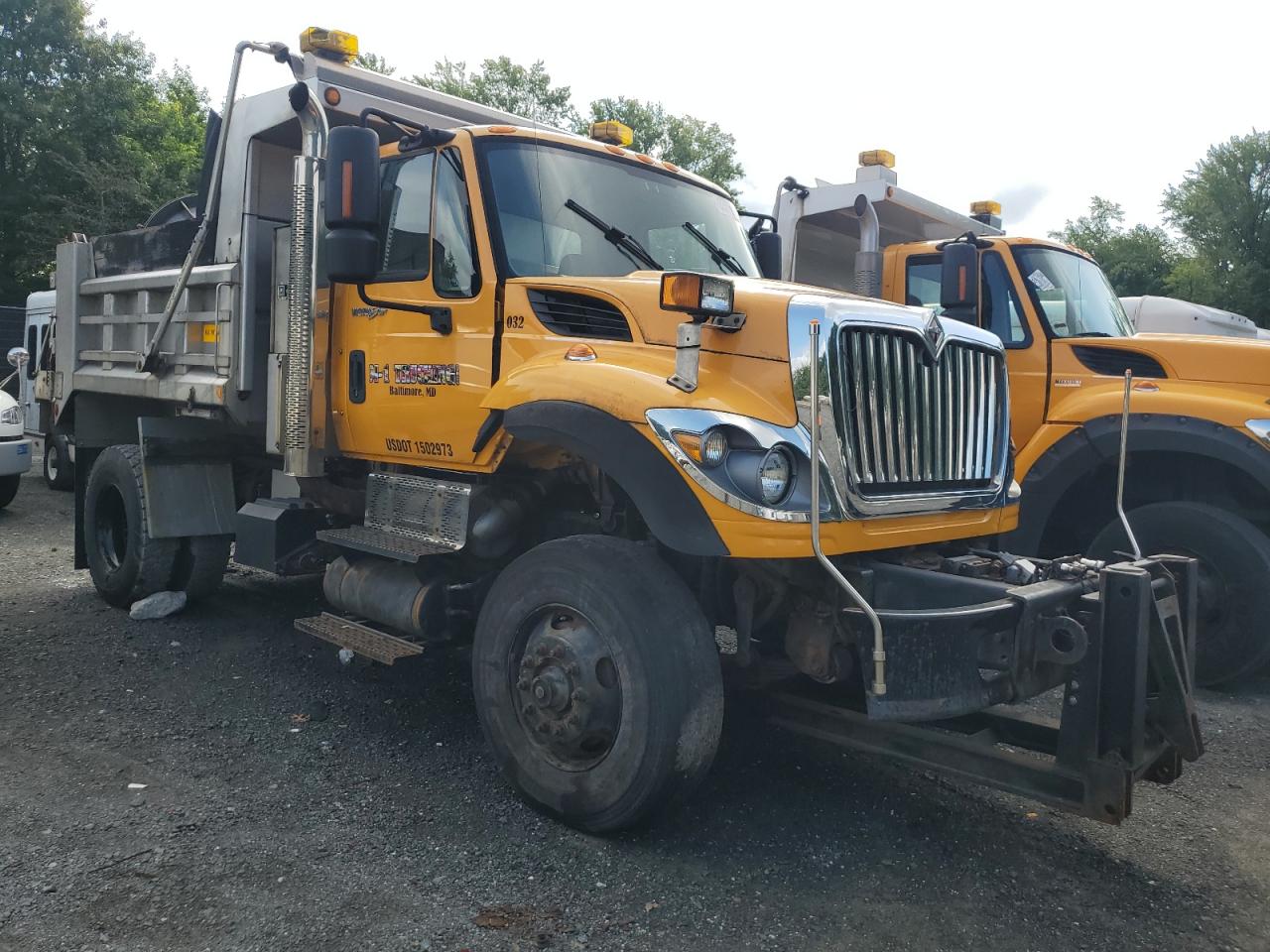2009 International Workstar 7600 Dump Truck VIN: 1HTWZAHR19J104273 Lot: 63585025