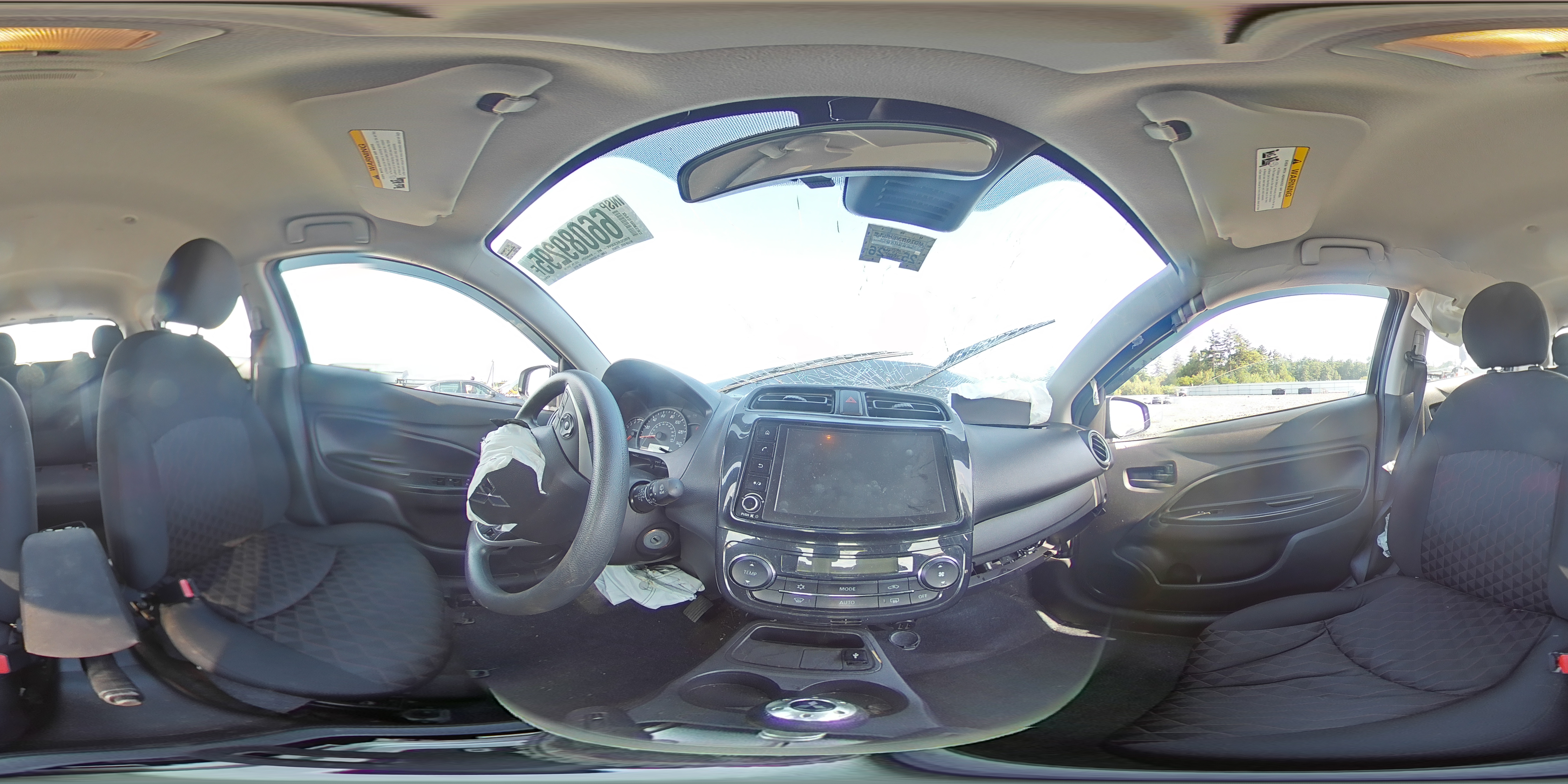 2022 Mitsubishi Mirage Es VIN: ML32AUHJ3NH007143 Lot: 66089295