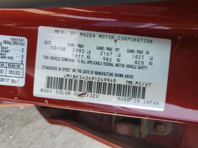 2009 MAZDA 3 S  