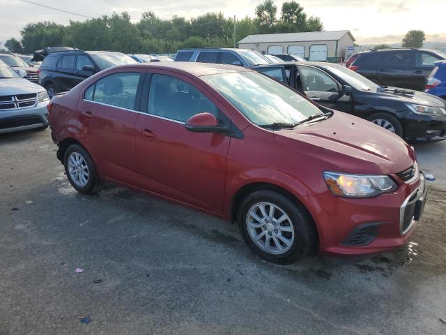  CHEVROLET SONIC 2017 Красный