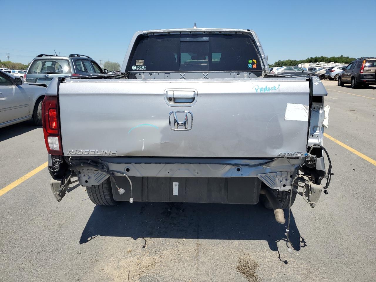 2017 Honda Ridgeline Rtl VIN: 5FPYK3F78HB005129 Lot: 64132195