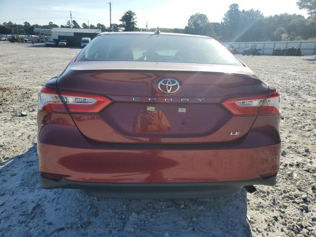  TOYOTA CAMRY 2019 Red
