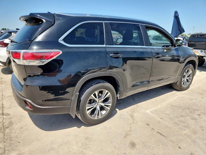 Parquets TOYOTA HIGHLANDER 2016 Black