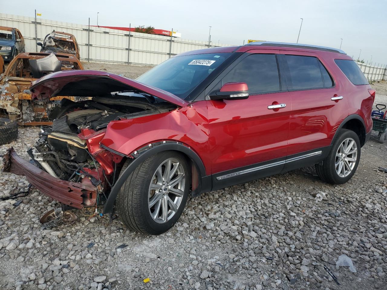 2017 Ford Explorer Limited VIN: 1FM5K7F8XHGE11345 Lot: 65042275