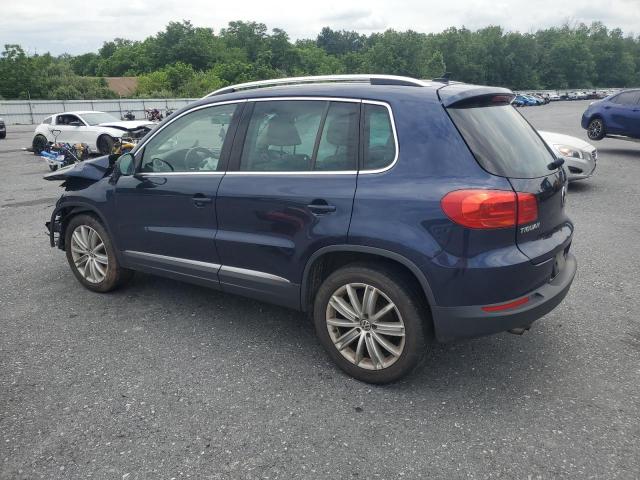  VOLKSWAGEN TIGUAN 2012 Granatowy