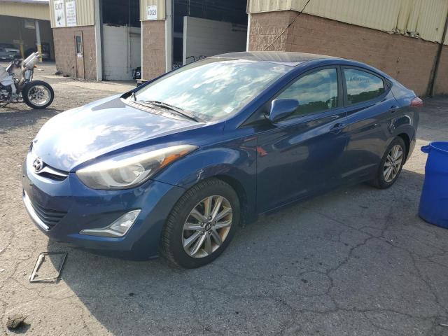  HYUNDAI ELANTRA 2015 Granatowy