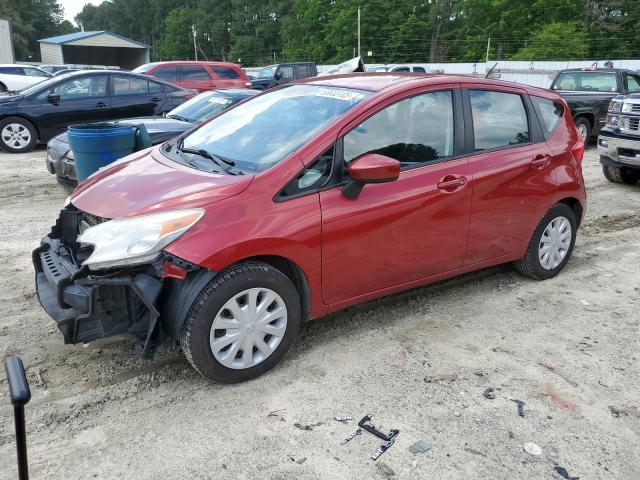 Hatchbacks NISSAN VERSA 2015 Czerwony