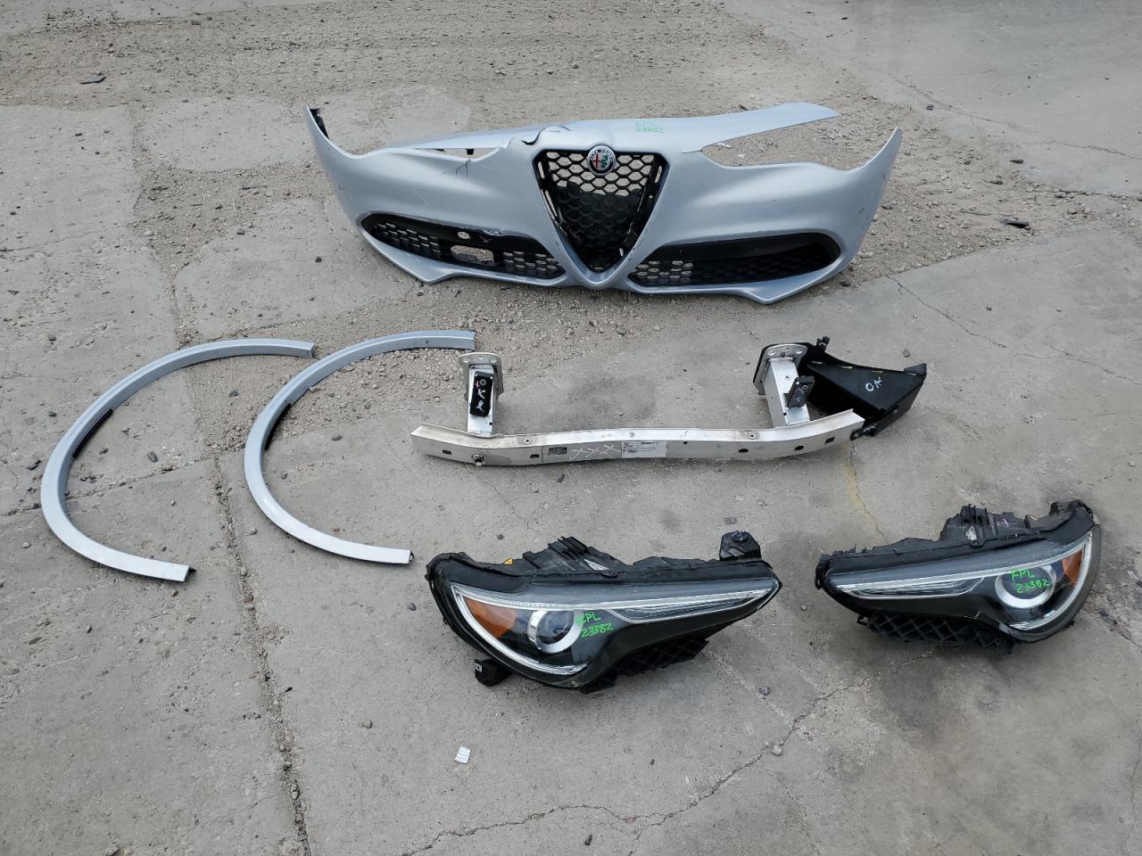 2021 Alfa Romeo Stelvio Ti VIN: ZASPAKBN9M7D15710 Lot: 64444305