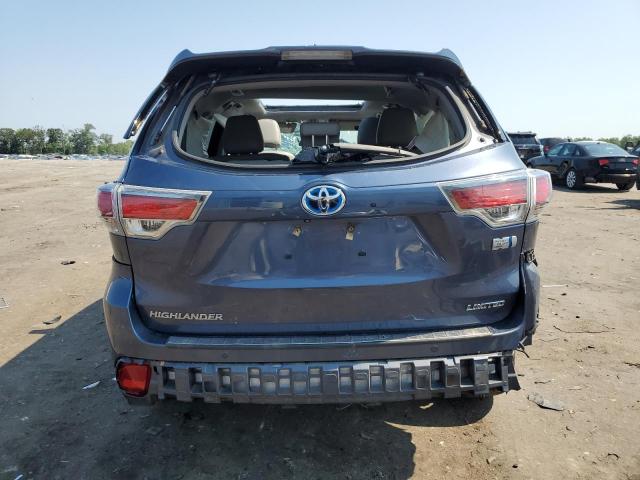 Parquets TOYOTA HIGHLANDER 2016 Blue