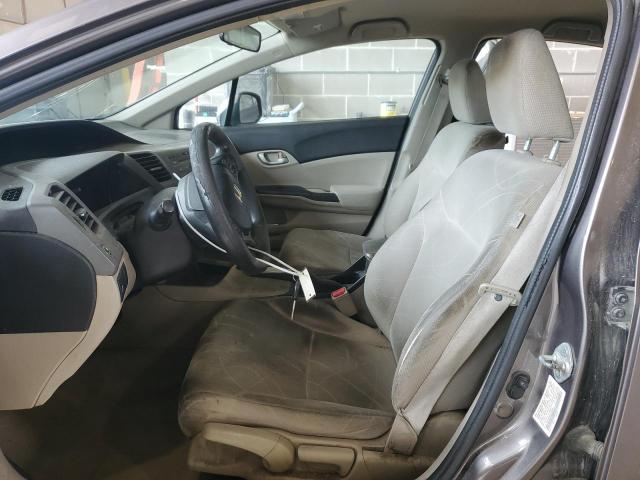 Sedans HONDA CIVIC 2012 Gray