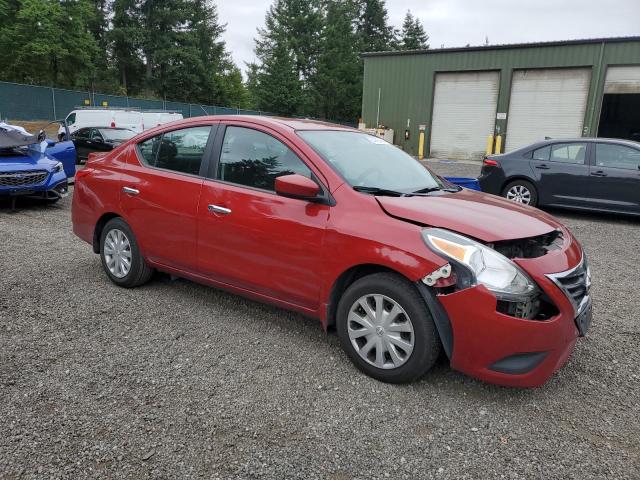  NISSAN VERSA 2015 Red