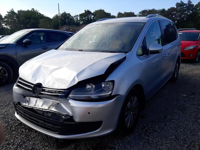 2017 VOLKSWAGEN SHARAN SE for sale at Copart WOLVERHAMPTON