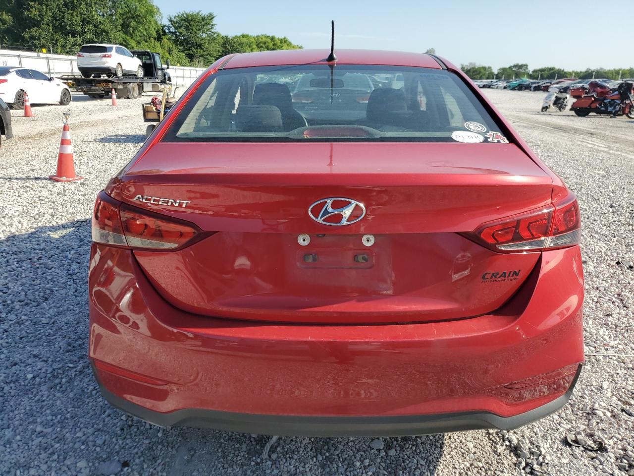 2020 Hyundai Accent Se VIN: 3KPC24A60LE125187 Lot: 62772315