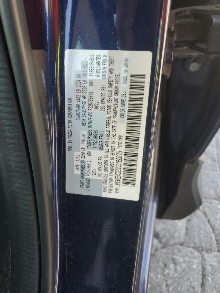 2013 Mazda Cx-5 Gt VIN: JM3KE4DE6D0168875 Lot: 64667855